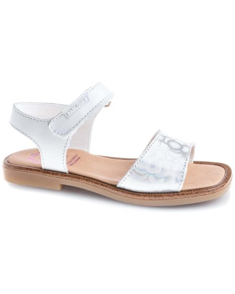 PABLOSKY 4271 WHITE SANDALS BLANCO