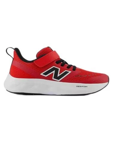NEW BALANCE SAPATILHAS FRESH FOAM 625 BUNGEE LACE COM TIRA SUPERIOR PARA CRIANÇA VERMELHO ROJO