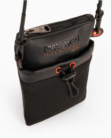 PEPE MOLL KOMPAKTE HANDYTASCHE SCHWARZ NEGRO