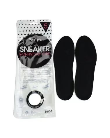 BAMA SNEAKER GEL EINLEGESOHLEN FÜR SNEAKERS SCHWARZ NEGRO