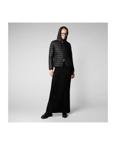 CHAQUETA ACOLCHADA CON CAPUCHA SAVE THE DUCK 10000BLACK NEGRA 10000BLACK