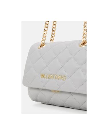SAC BANDOULIÈRE MATELASSÉ VALENTINO BLEU CLAIR AVEC CHAÎNE DORÉE AZUL