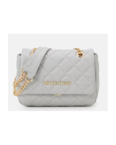SAC BANDOULIÈRE MATELASSÉ VALENTINO BLEU CLAIR AVEC CHAÎNE DORÉE AZUL