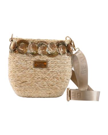 SAC BANDOULIÈRE SIMOSASTRE EN RAFIA NATURELLE ORO