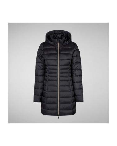 ABRIGO ACOLCHADO CON CAPUCHA SAVE THE DUCK 10000BLACK NEGRO 10000BLACK