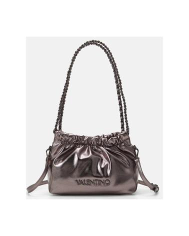 VALENTINO BOLSA FRANZIDA AÇO ACERO