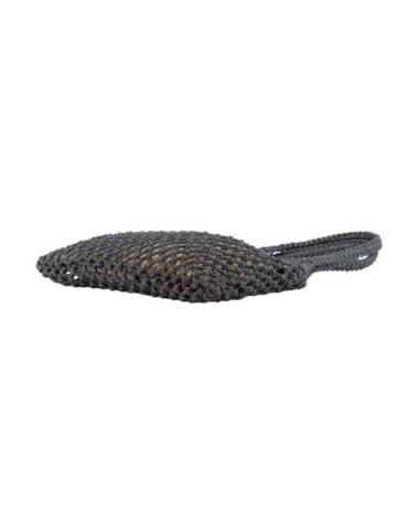 SIMOSASTRE WOVEN SHOPPING BAG STEEL COLOR ACERO