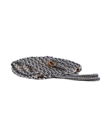 SIMOSASTRE WOVEN HANDBAG SILVER COLOR PLATA