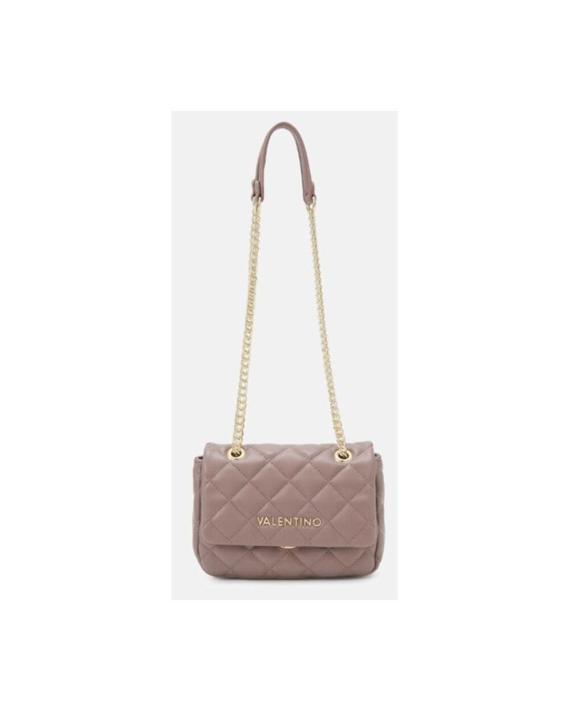 VALENTINO TAUPE QUILTED CROSSBODY BAG TAUPE