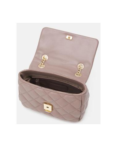 VALENTINO TAUPE QUILTED CROSSBODY BAG TAUPE