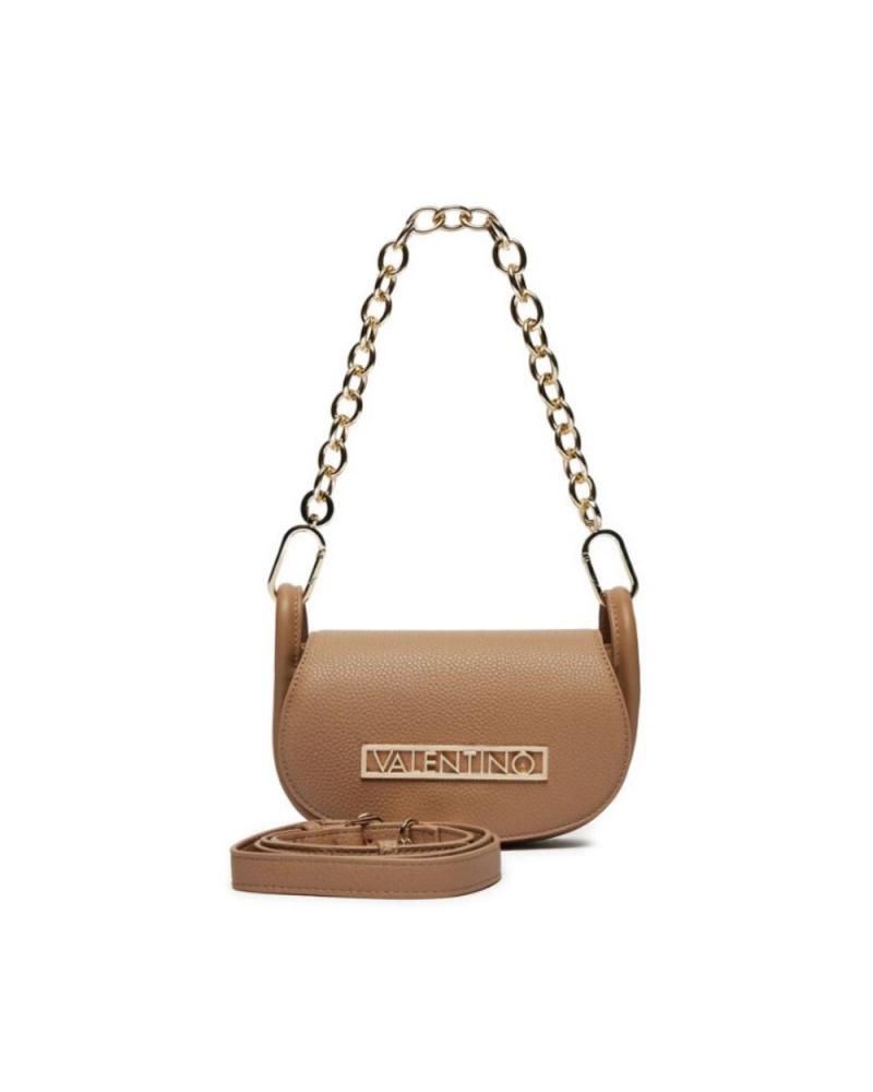 VALENTINO CHAIN CROSSBODY BAG IN BEIGE BEIG