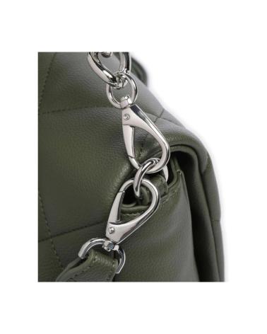 BOLSO BANDOLERA VALENTINO VERDE ACOLCHADO CON CADENA VERDE