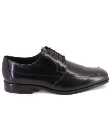 Sapatos de Homem BAERCHI 2631GOMA ZAPATOS CON CORDONES DE HOMBRE PIEL NEGRO