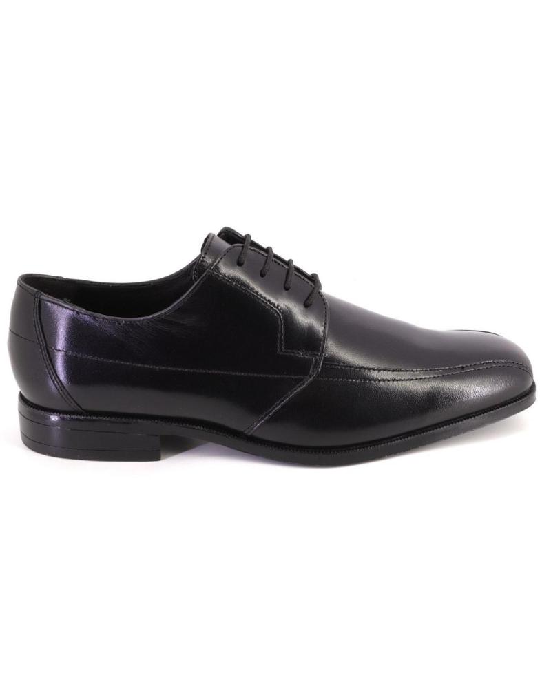 Sapatos de Homem BAERCHI 2631GOMA ZAPATOS CON CORDONES DE HOMBRE PIEL NEGRO