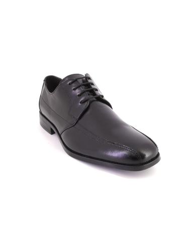 Sapatos de Homem BAERCHI 2631GOMA ZAPATOS CON CORDONES DE HOMBRE PIEL NEGRO