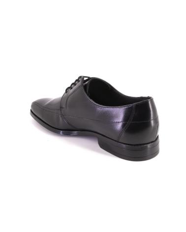 Sapatos de Homem BAERCHI 2631GOMA ZAPATOS CON CORDONES DE HOMBRE PIEL NEGRO