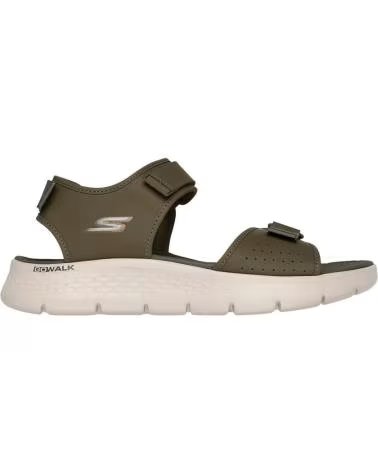 SKECHERS GO WALK FLEX SANDAL ANTIGUA KAKI