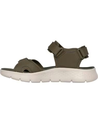 SKECHERS GO WALK FLEX SANDAL ANTIGUA KAKI