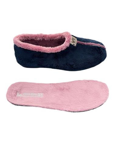 Pantufas-De-Mujer-VULCA-BICHA-ZAPATILLAS-CASA-MUJER-CERRADA-4306-MARINO-MALVA-V-B-VARIOS-COLORES