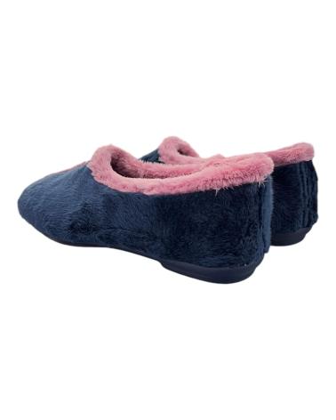 Pantufas-De-Mujer-VULCA-BICHA-ZAPATILLAS-CASA-MUJER-CERRADA-4306-MARINO-MALVA-V-B-VARIOS-COLORES
