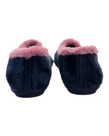 Pantufas-De-Mujer-VULCA-BICHA-ZAPATILLAS-CASA-MUJER-CERRADA-4306-MARINO-MALVA-V-B-VARIOS-COLORES