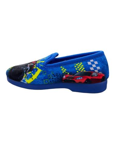 Pantofole-da-casa-per-bambina-ALCALDE-ZAPATILLAS-CASA-NINO-COCHE-16024-AZUL-VARIOS-COLORES