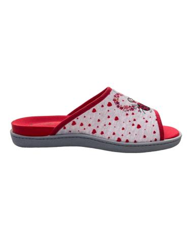 Calzado-De-Casa-De-Mujer-PLUMAFLEX-ZAPATILLAS-CASA-MUJER-ABIERTAS-12404-MARIQUITA-ROJO