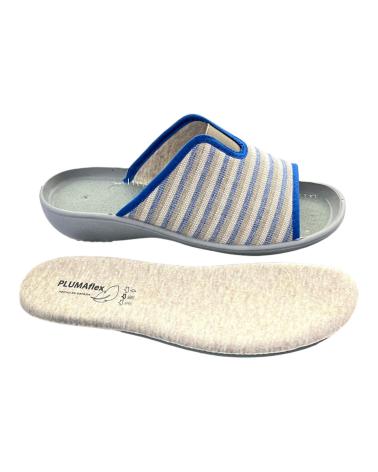 House-Slipers-De-Mujer-PLUMAFLEX-ZAPATILLAS-CASA-CUNA-14502-MARINO-AZUL