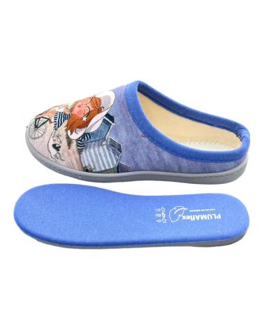 House-Slipers-De-Mujer-PLUMAFLEX-ZAPATILLAS-CASA-PLAYA-12317-AZUL