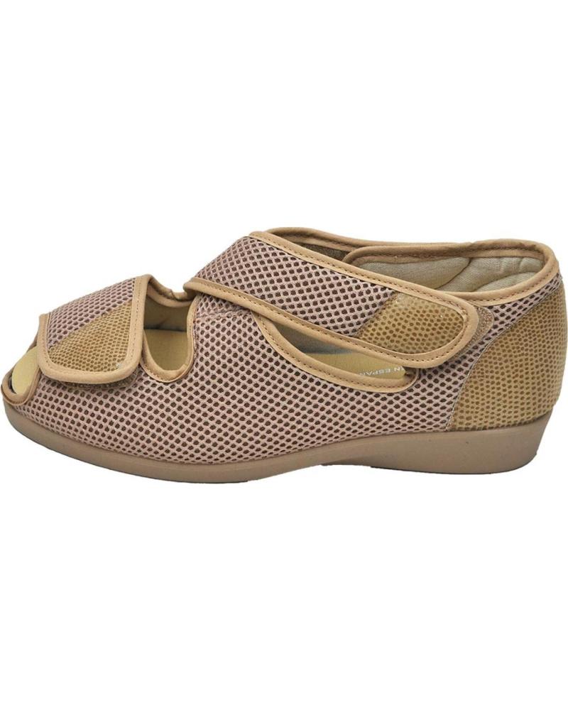 Sandalias de Mujer D`CUTILLAS DOCTOR CUTILLAS 10232 ZAPATILLA DE CASA TERAPEUTICA PARA PL TOSTADO