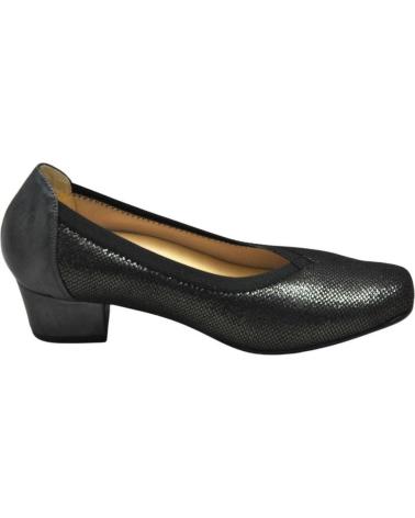 Zapatos de Mujer D`CUTILLAS DOCTOR CUTILLAS 81212 SALON PLANTILLA EXTRAIBLE MUJER NEGRO