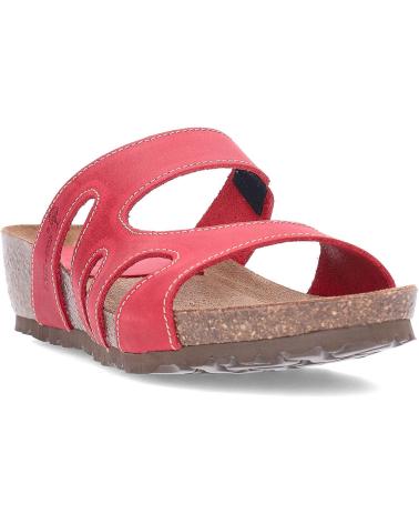INTERBIOS W SANDALIA COMODA MUJER ROJO
