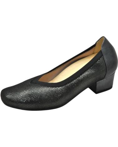Zapatos de Mujer D`CUTILLAS DOCTOR CUTILLAS 81212 SALON PLANTILLA EXTRAIBLE MUJER NEGRO