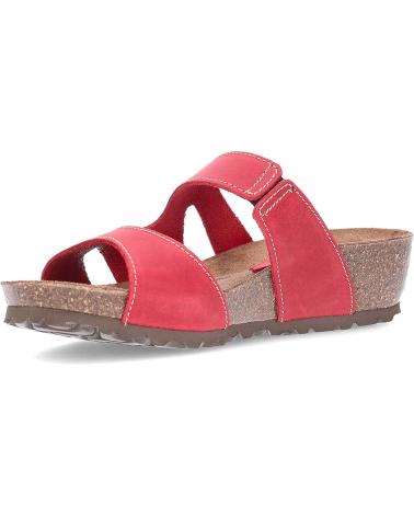 INTERBIOS W SANDALIA COMODA MUJER ROJO