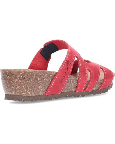 INTERBIOS W SANDALIA COMODA MUJER ROJO