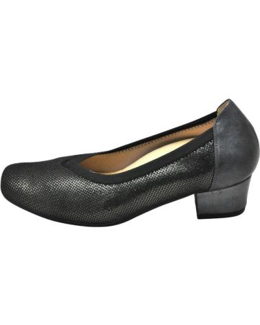 Zapatos de Mujer D`CUTILLAS DOCTOR CUTILLAS 81212 SALON PLANTILLA EXTRAIBLE MUJER NEGRO