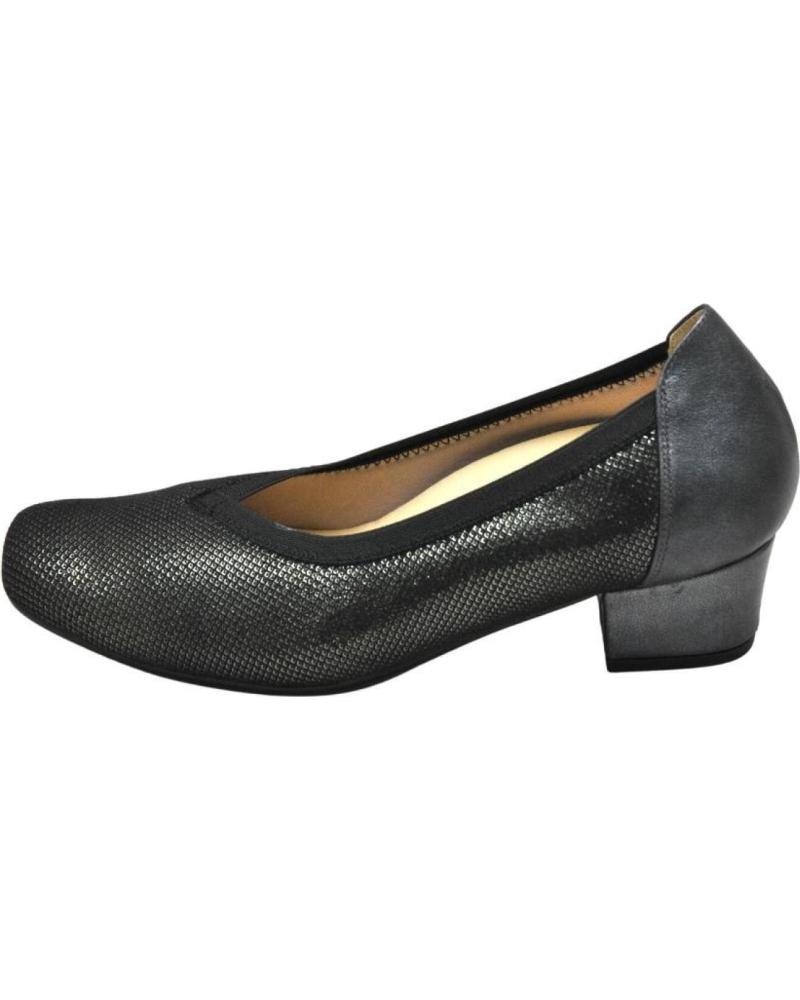 Zapatos de Mujer D`CUTILLAS DOCTOR CUTILLAS 81212 SALON PLANTILLA EXTRAIBLE MUJER NEGRO