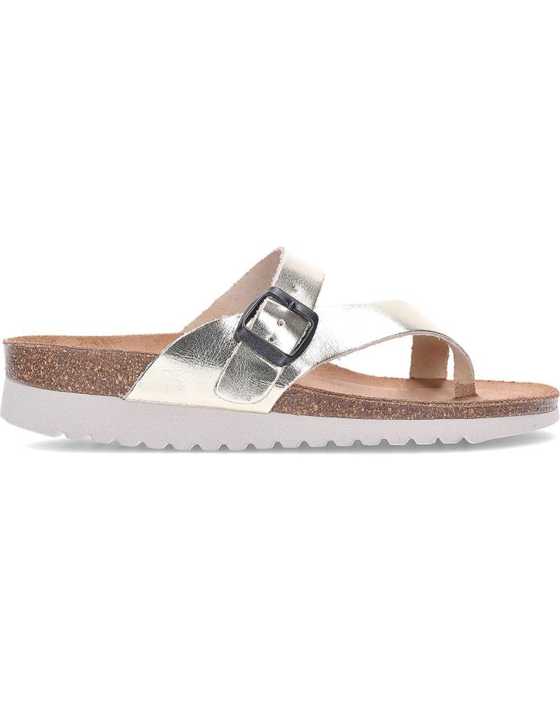 INTERBIOS SANDALIAS DE MUJER 7119-MG PLATINO