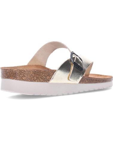 INTERBIOS SANDALIAS DE MUJER 7119-MG PLATINO