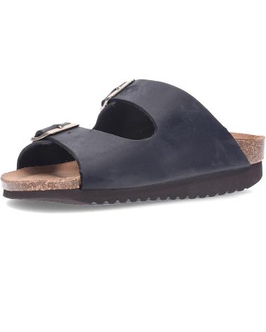 INTERBIOS SANDALIA COMODA 7206-MM NEGRO2
