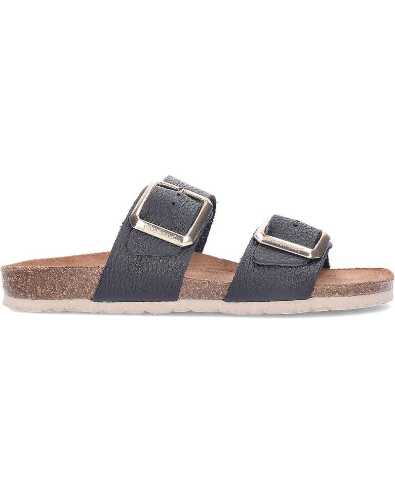 INTERBIOS SANDALIAS DE PIEL 7232 NEGRO