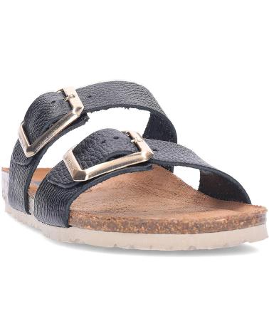 INTERBIOS SANDALIAS DE PIEL 7232 NEGRO