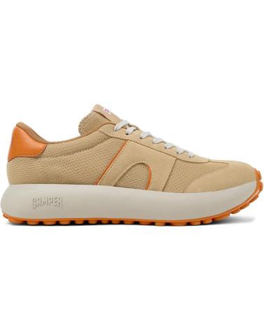 Woman Trainers CAMPER DEPORTIVO PELOTAS DE SERRAJE Y TELA CON SUELA DE GOMA BEIG