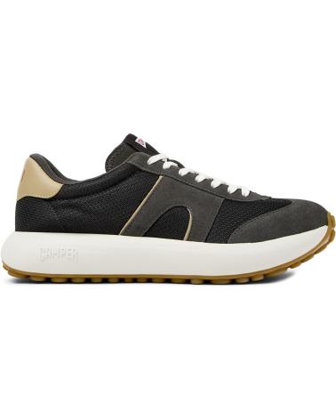 Woman Trainers CAMPER DEPORTIVO PELOTAS EN TELA Y SERRAJE CON SUELA DE GOMA NEGRO