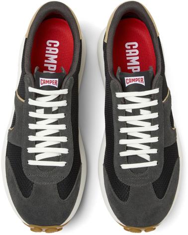 Woman Trainers CAMPER DEPORTIVO PELOTAS EN TELA Y SERRAJE CON SUELA DE GOMA NEGRO