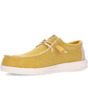 HEY DUDE MOCASINES PARA HOMBRE WALLYBRAIDED GOLDENYELLOW