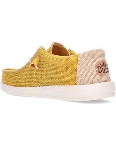 HEY DUDE MOCASINES PARA HOMBRE WALLYBRAIDED GOLDENYELLOW