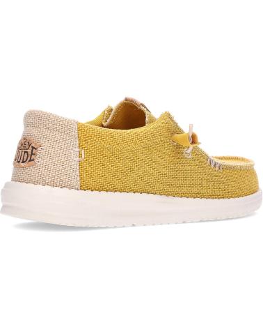 HEY DUDE MOCASINES PARA HOMBRE WALLYBRAIDED GOLDENYELLOW