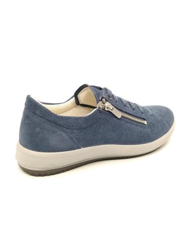 TÊNIS CASUAL LEGERO 162-8600 AZUL COM ZÍPER AZUL