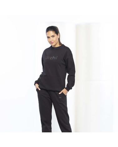 DITCHIL SUDADERA CLASSIC SW3072-900 NEGRA 900